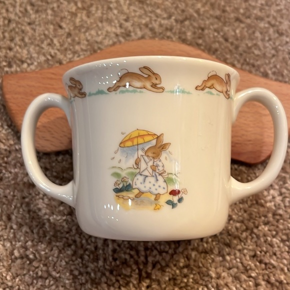 Bunnykins sippy glass mug - Picture 2 of 5